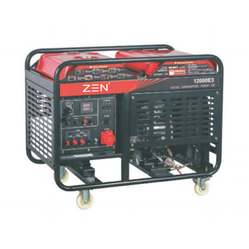 Générateur diesel à deux cylindres de type ouvert