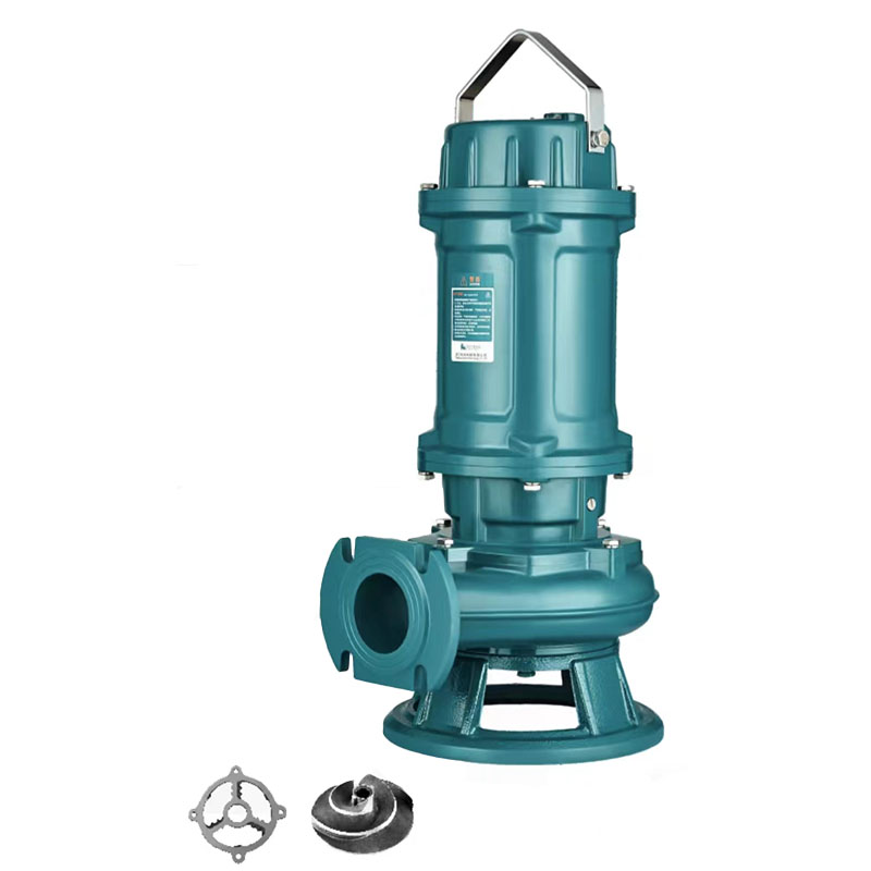 Pompe à eaux usées en fonte broyeur WQAS